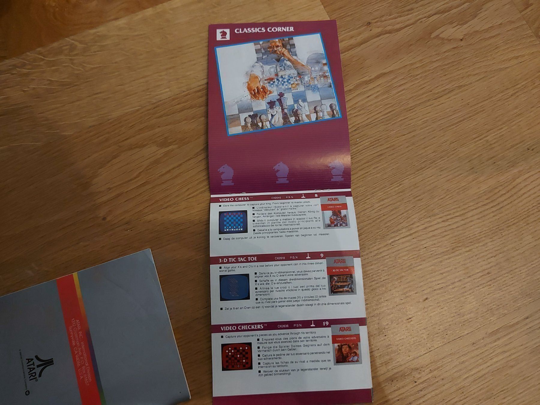 Documenti: Atari 2600 Spielkatalog + Anleitung – Usato da Aarau venduto da Kaesekuchen2000 5