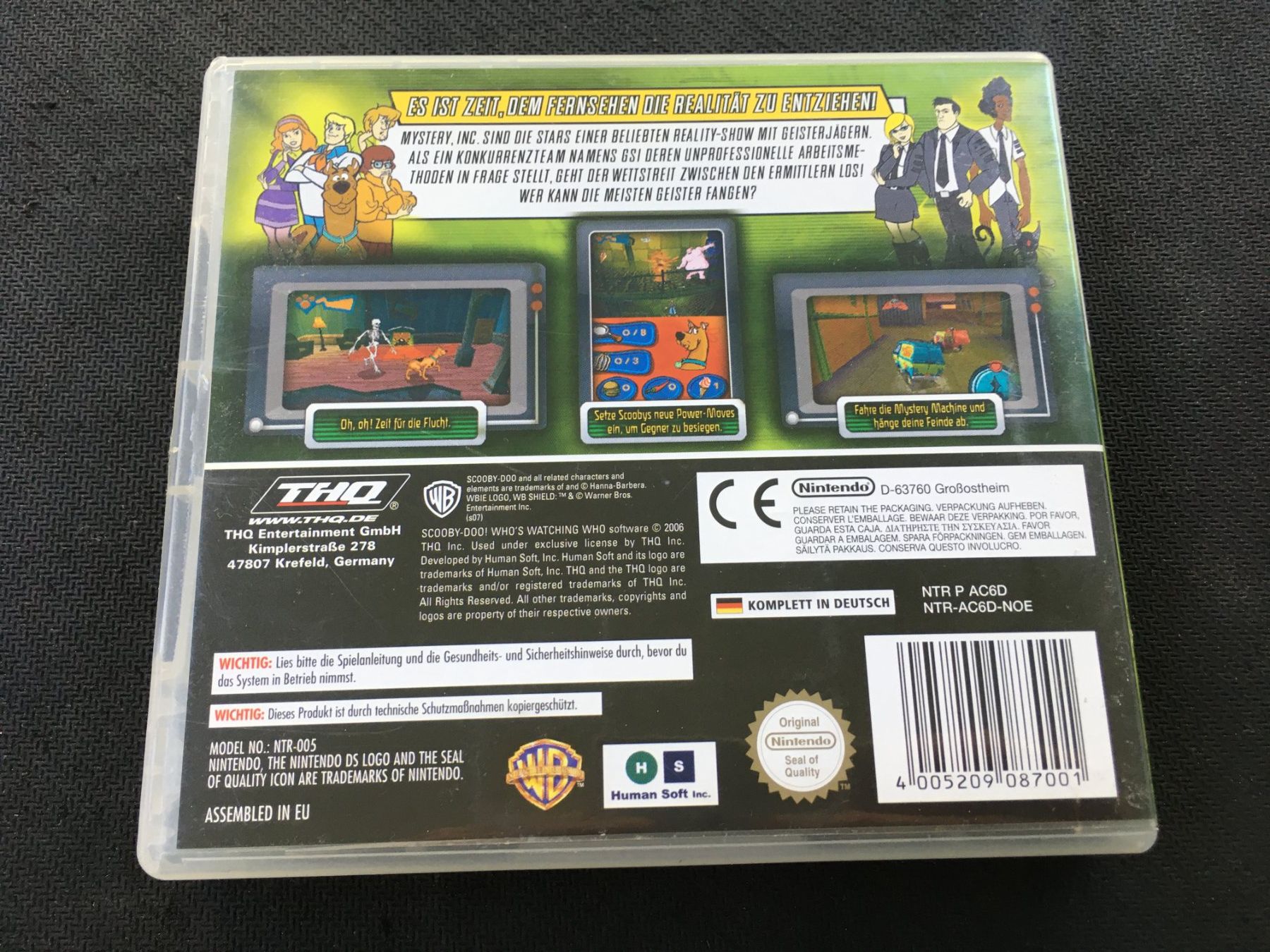 Nintendo Spiele: Scooby-Doo! Wer Schaut wem zu? - Nintendo DS – Gebraucht aus St.Gallen von sjosjo 1