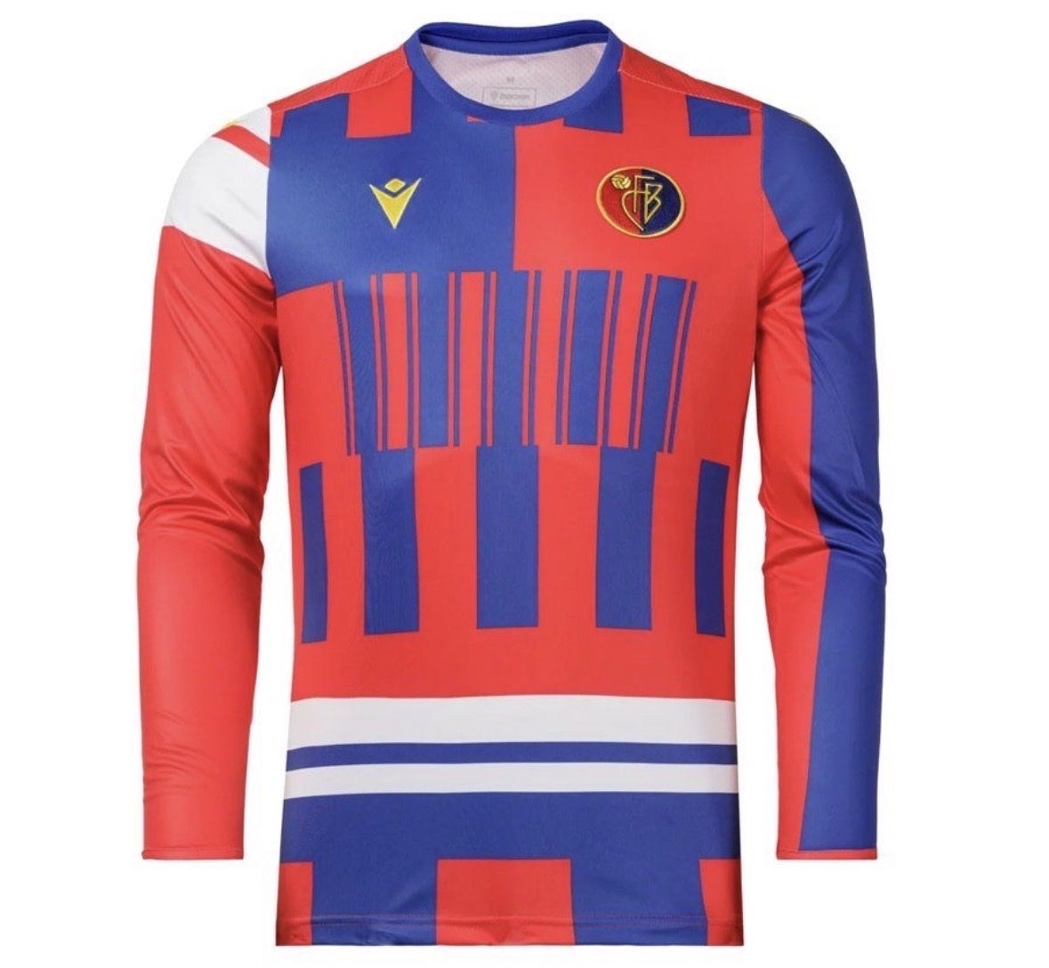 Nike Canottiere & Pantaloni: Fc Basel Trikot 23/24 Pre Match Longsleeve – Nuovo e nell'imballaggio originale da Winterthur venduto da LaBodega
