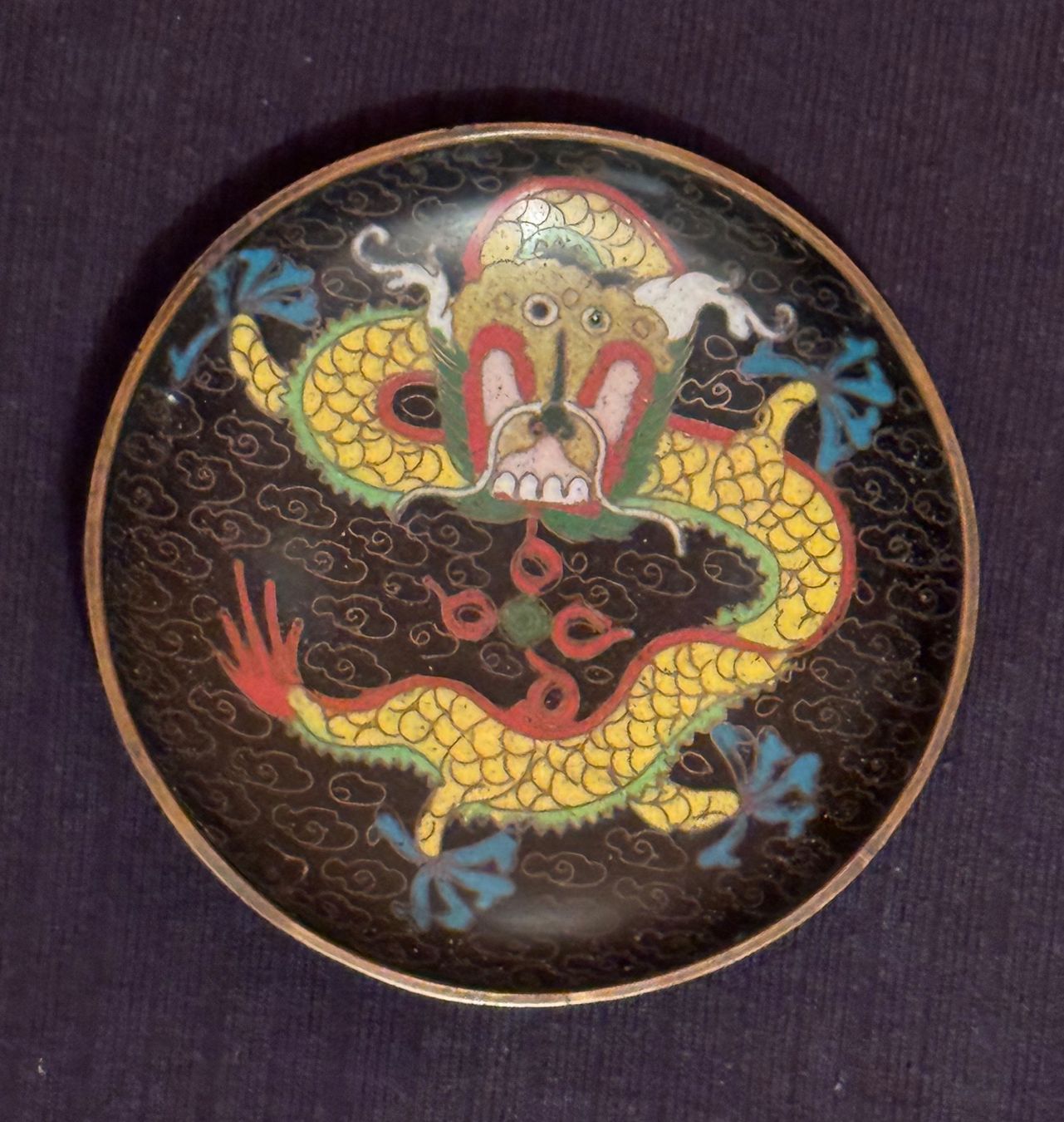 Piatti: kleine Teller Cloisonne Chinesisch 1850-1890 – Usato da Grabs venduto da Barbstucky