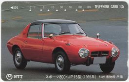 Auto Motiv - seltene Telefonkarte aus Japan
