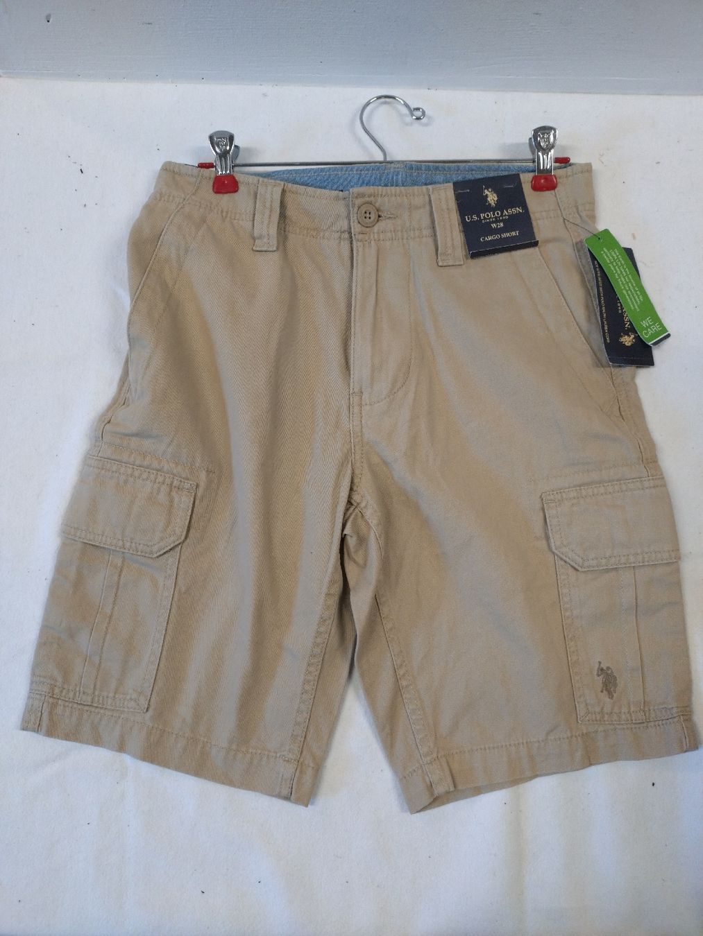 US Polo Pantaloni: Short cargo U.S. Polo ASSN, W28 NEW – Nuovo (secondo la descrizione) da Farvagny-le-Grand venduto da LaCaverne 1