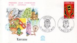 FRANKREICH BELEG LORRAINE 1979 PREMIER JOUR D'EMISSION -P406