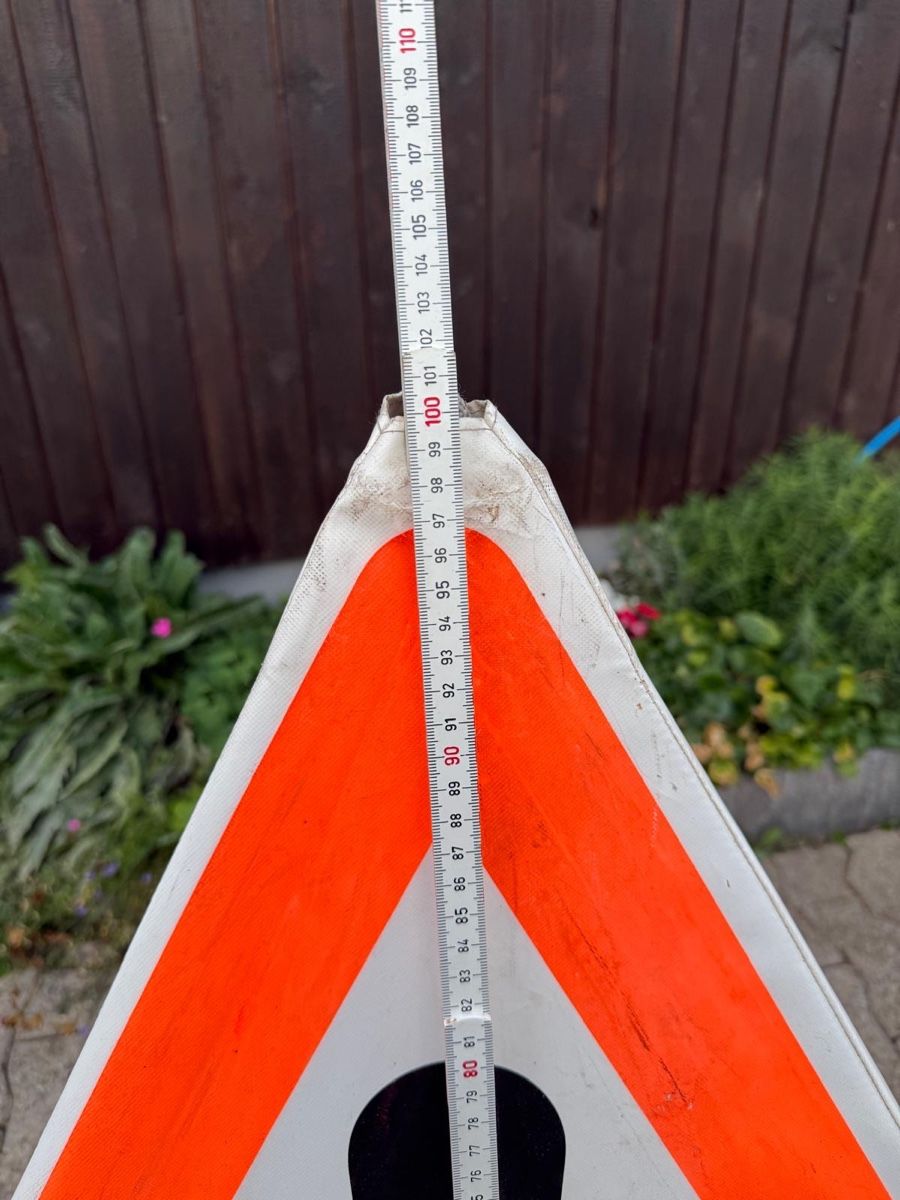 Triopan Insegne: 1 x Faltsignal Triopan  – Usato da Obergerlafingen venduto da Hallo310 2