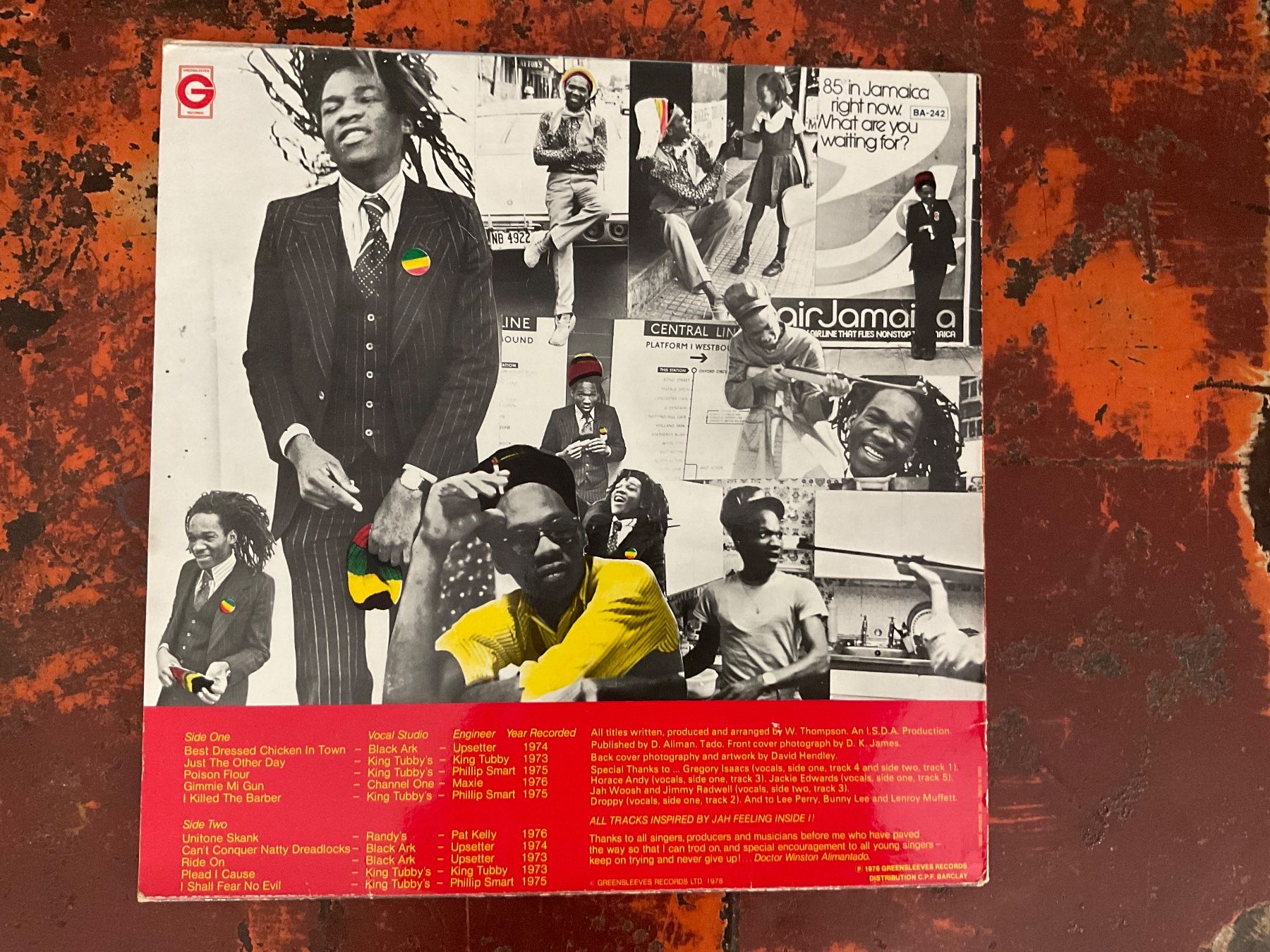 Dischi in vinile: Dr.Alimantado Best dressed chicken in town LP – Usato da Delémont venduto da vinylfreak01 1
