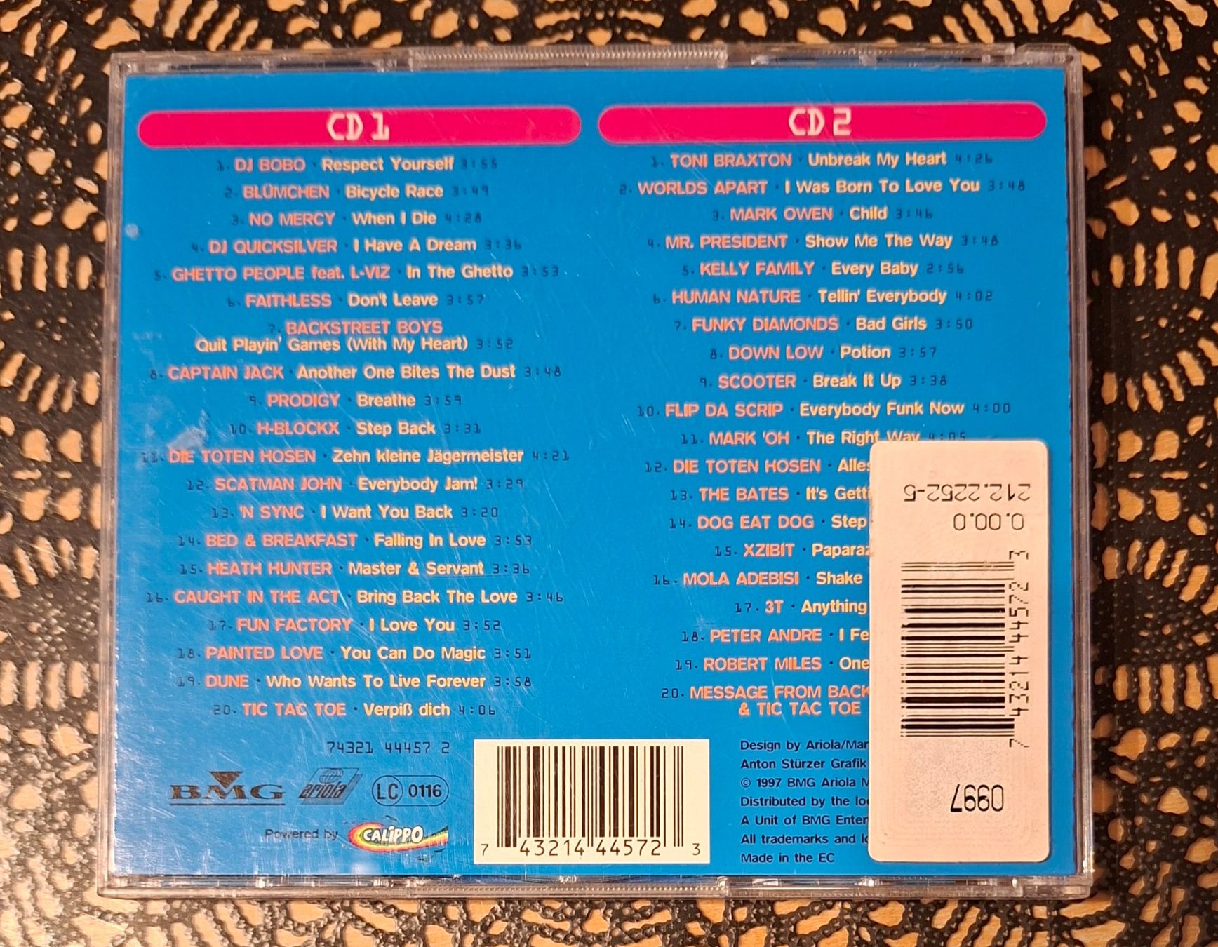 CD: Bravo Hits - Supershow 1997, 2CD Compilation Sampler 1997 – Usato da Amriswil venduto da Celini3 1
