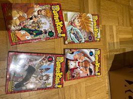 Manga Buster Keel tomes 1-4