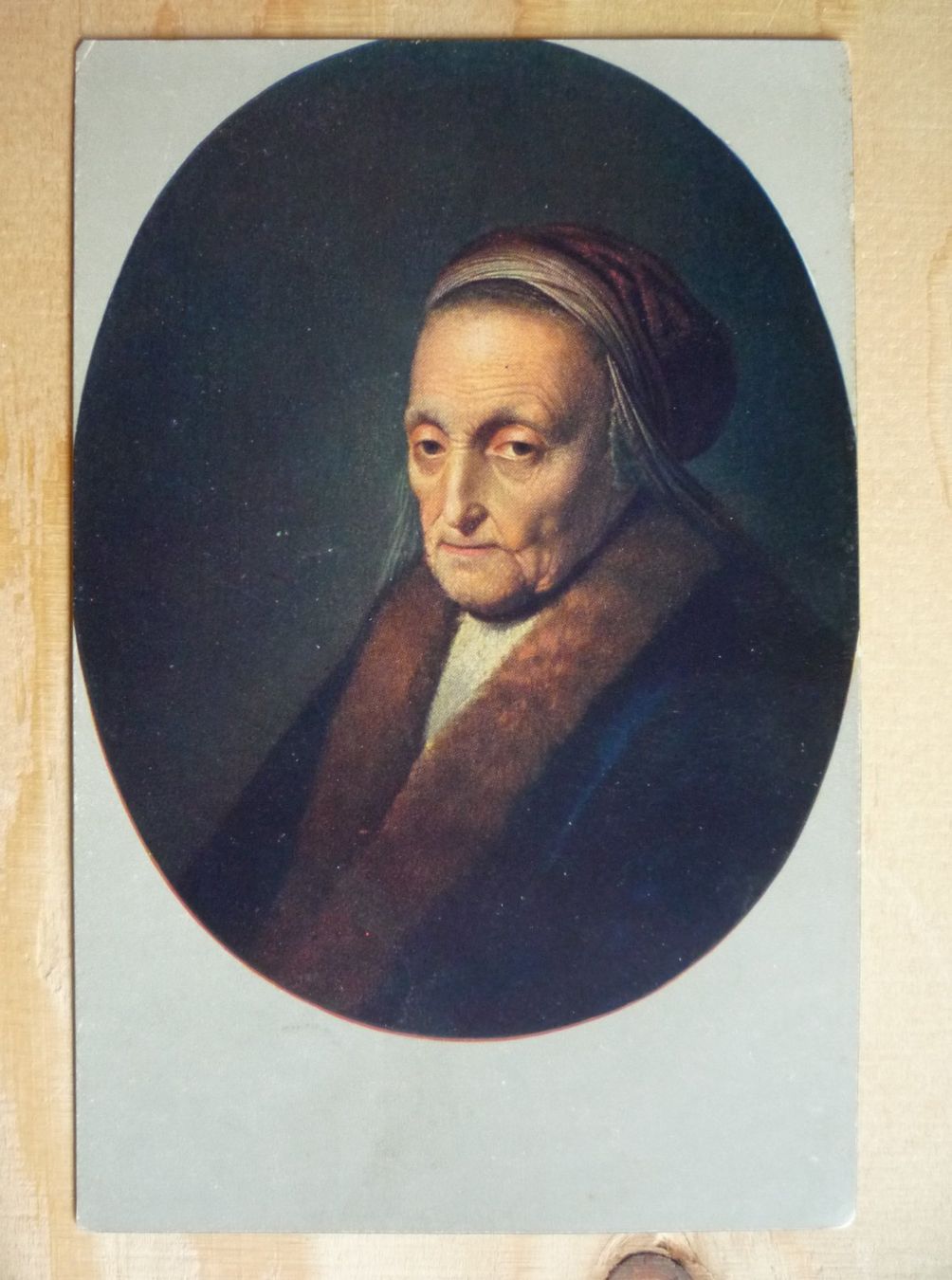 Cartoline postali: Cassel - Gerard Dou: Rembrandts Mutter, 320 – Usato da Rieden SG venduto da Gant24