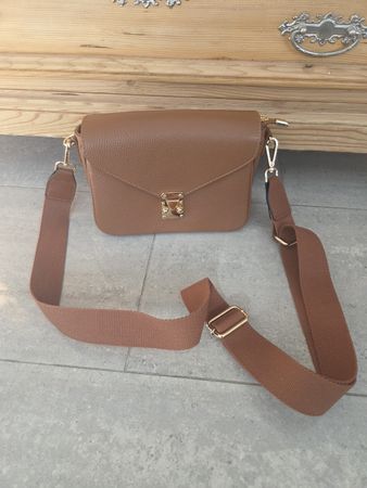 schöne Tasche, Umhängetasche, echt Leder