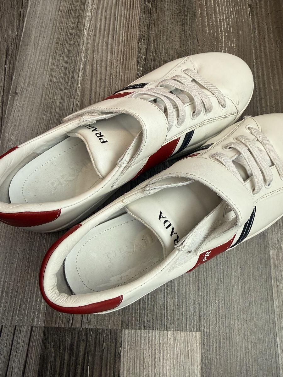 Prada Scarpe da uomo: Prada Baskets en cuir taille 38 – Usato da Monthey venduto da Joseph-29 3