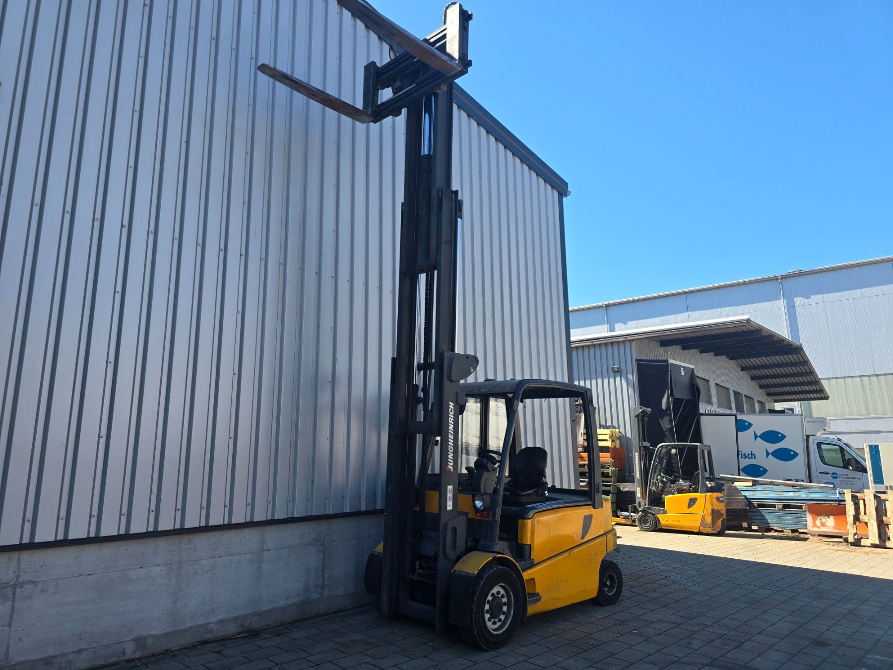 Jungheinrich Carrelli elevatori e a forche: Stapler Jungheinrich EFG 545 Triplex Hub 490cm – Usato da Amriswil venduto da basstempel 5