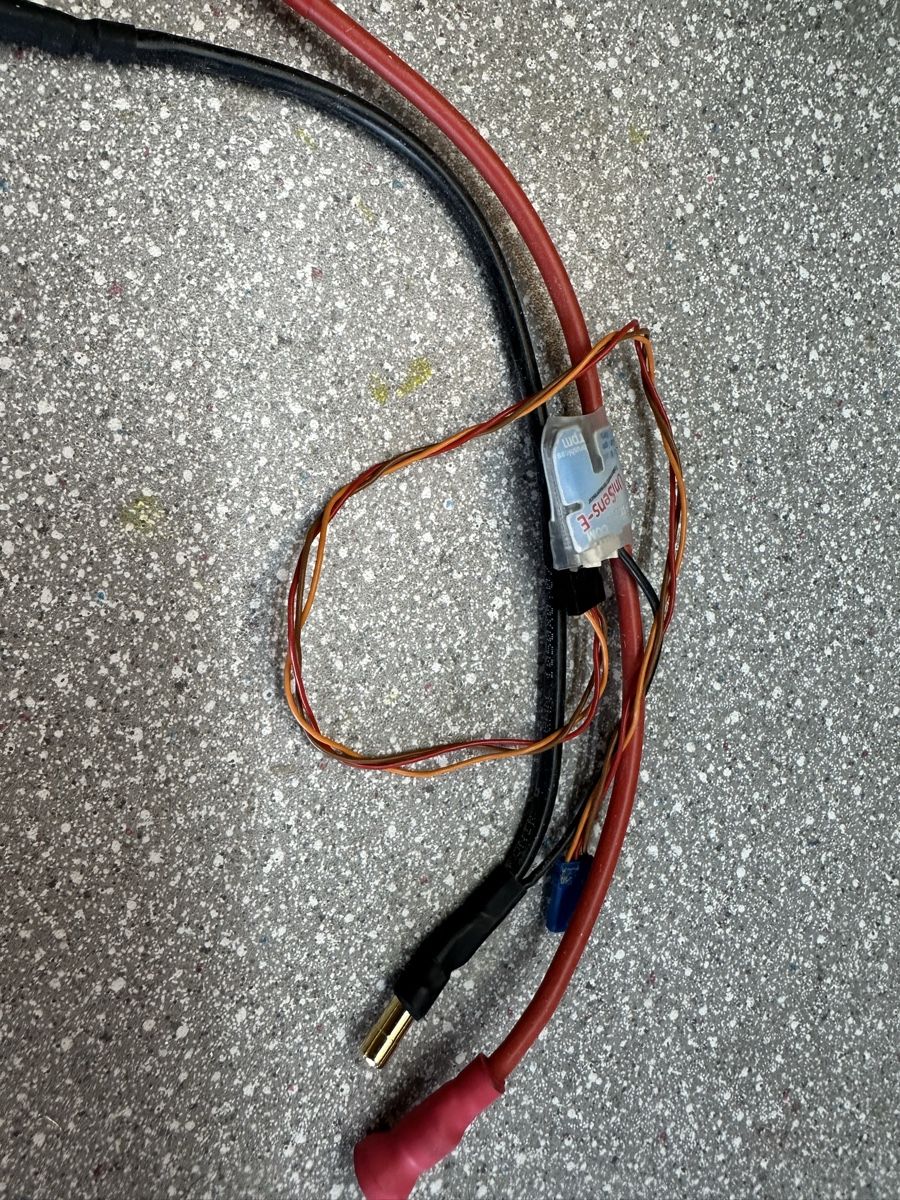 Modellismo RC: Unisens E Telemetrie Sensor mit 4 mm und 5 mm Stecker – Usato da Pfaffnau venduto da Tomtom51