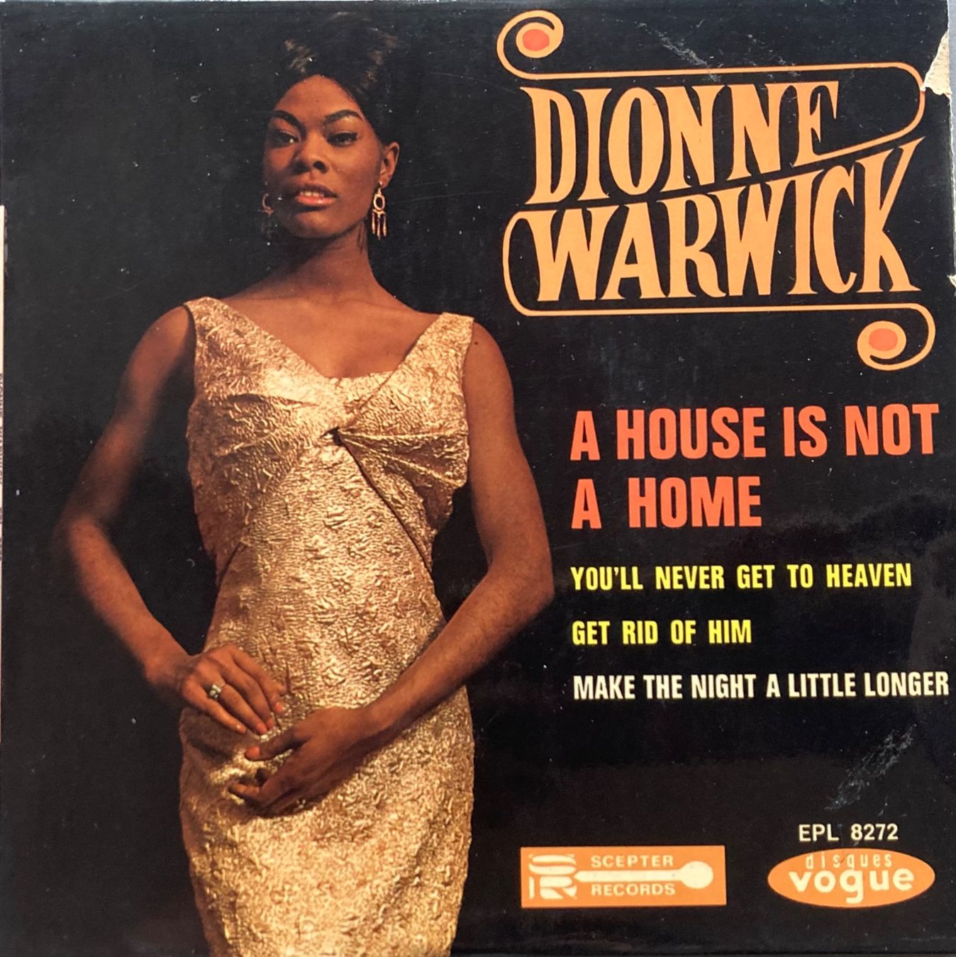 Schallplatten: DIONNE WARWICK - A HOUSE IS NOT A HOME – Gebraucht aus Poliez-Pittet von Newtown-Records