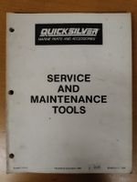 Quicksilver manuel de maintenance