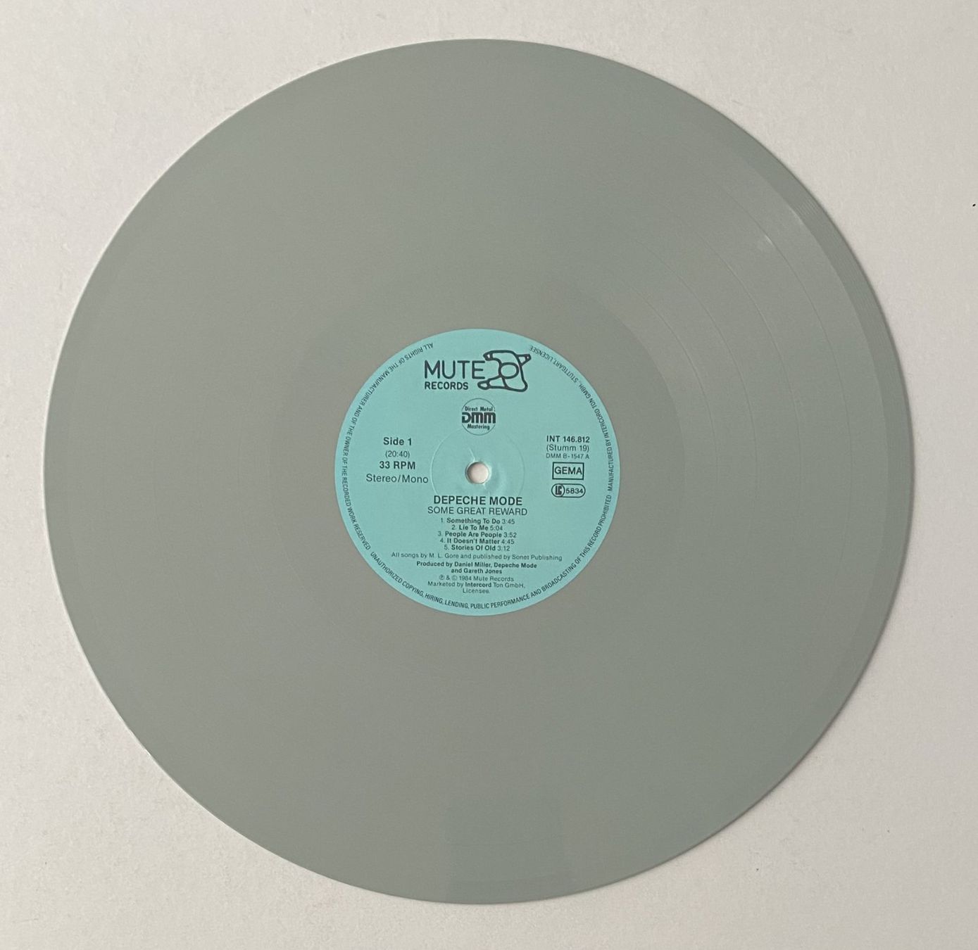 Dischi in vinile: Depeche Mode, Some Great Reward – Usato da Flums venduto da Empe1 4