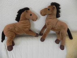 Pferde Stofftiere 2 Stk