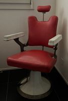 chaise de barbier ancienne (collectionneur)