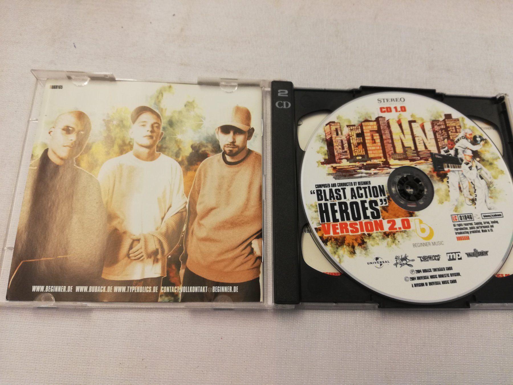 CDs: BEGINNER - BLAST ACTION HEROES - VERSION 2.0 – Gebraucht aus Bern von Vinylsound.ch 2