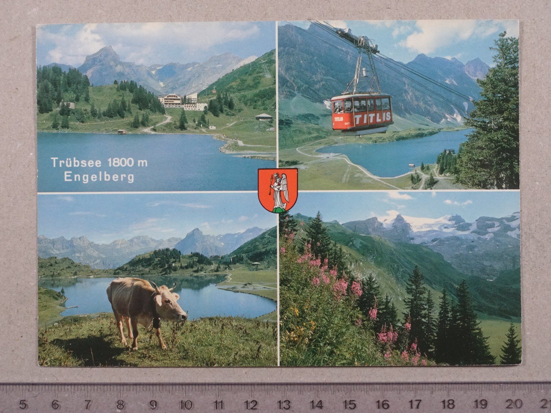 Cartoline postali: Engelberg, Trübsee, 1983 – Usato da Lenzburg venduto da fh1