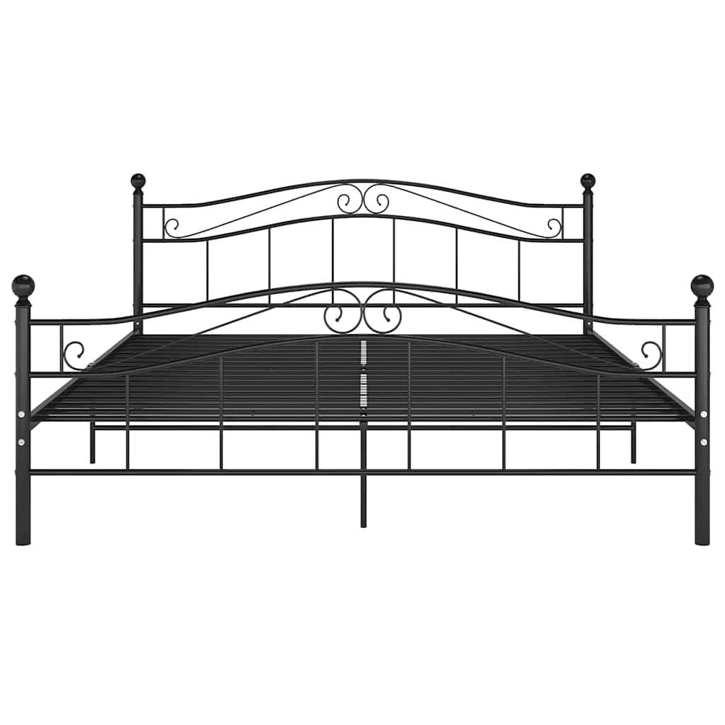 Lits: Bett Schwarz Metall 140x200 cm – Neuf avec emballage d'origine à Zug par Cheap-Shop 3