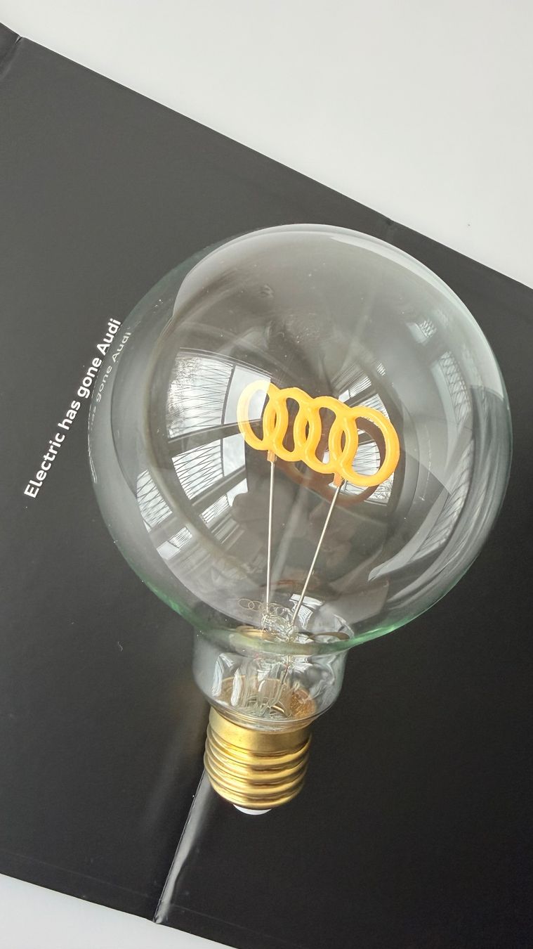Lampes: Lampe mit Audi-Logo – Neuf (Voir description) à Jonen par BMWE369 2