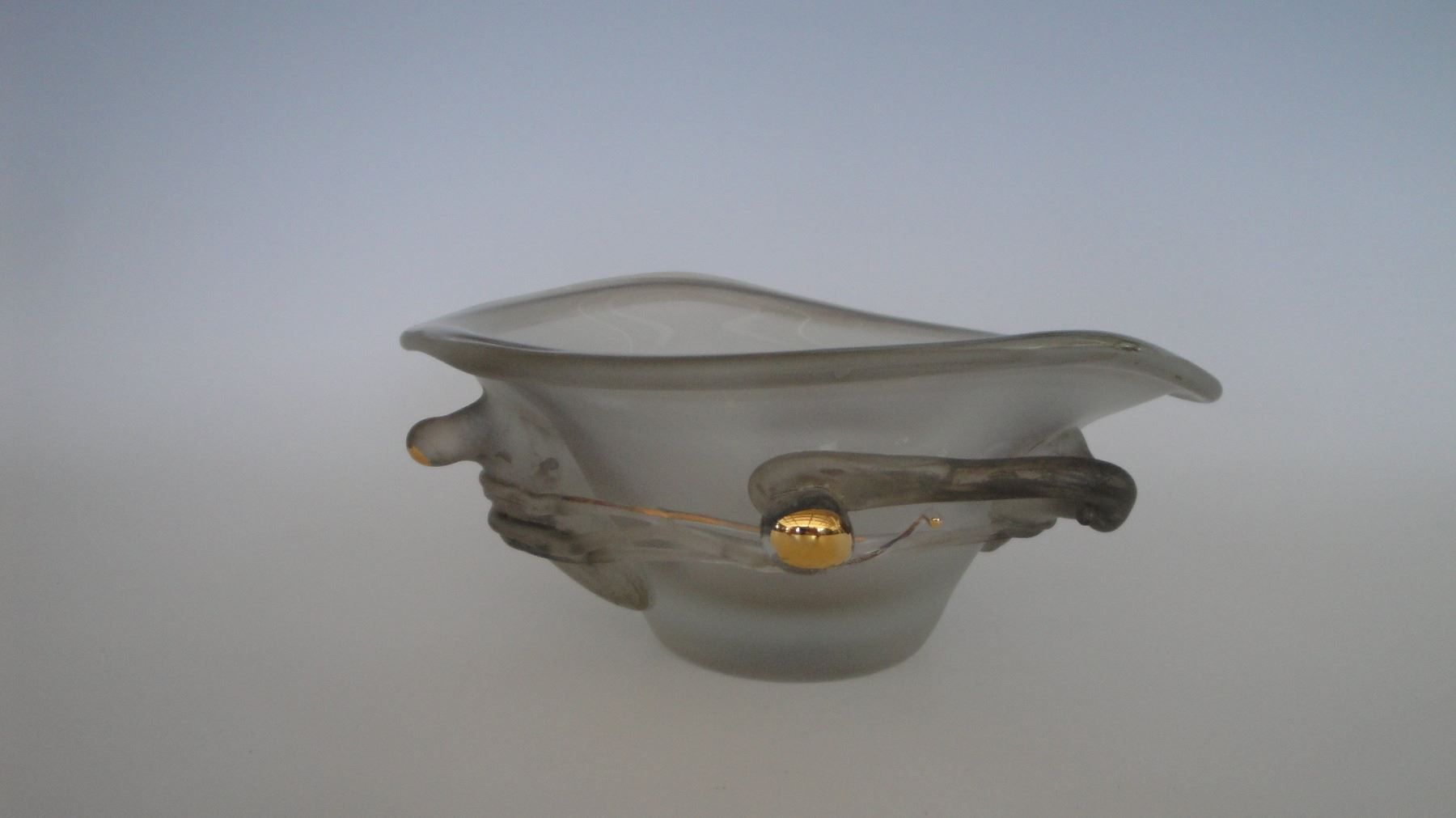 Bicchieri: Schale Glas, handgefertigt – Nuovo (secondo la descrizione) da Jona venduto da tischline