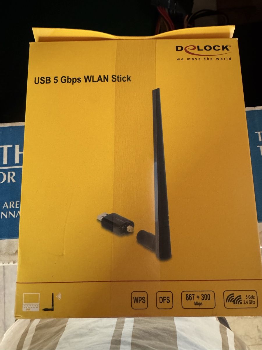 Unità & Adattatore: Neuer DeLock USB 5 Gpbs WLAN Stick!! – Nuovo e nell'imballaggio originale da Aesch LU venduto da Flaminia-Shop