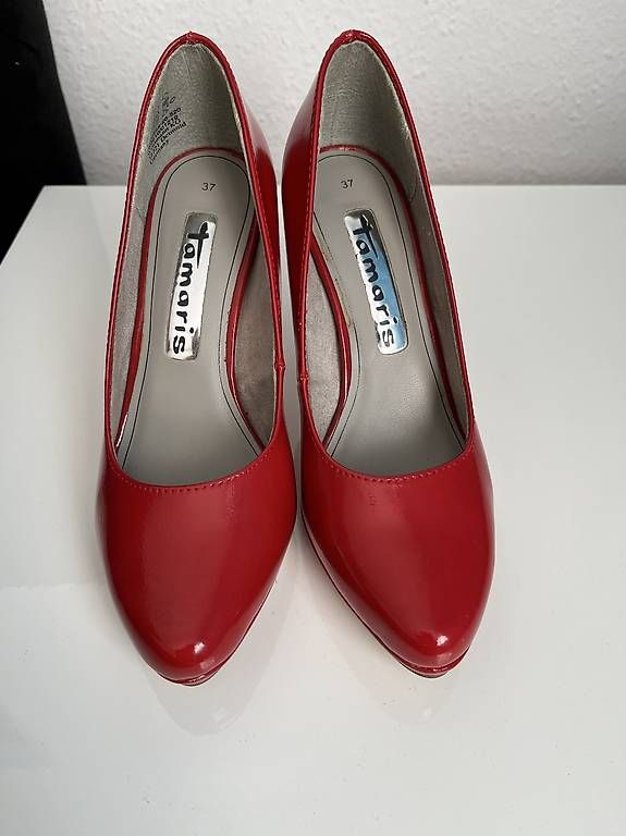 Tamaris Scarpe da donna: Tamaris High Heels rot Gr. 37 – Usato da Bern venduto da jug_l8tl
