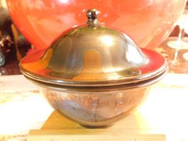 Vintage Keramik Schale signiert 1950er