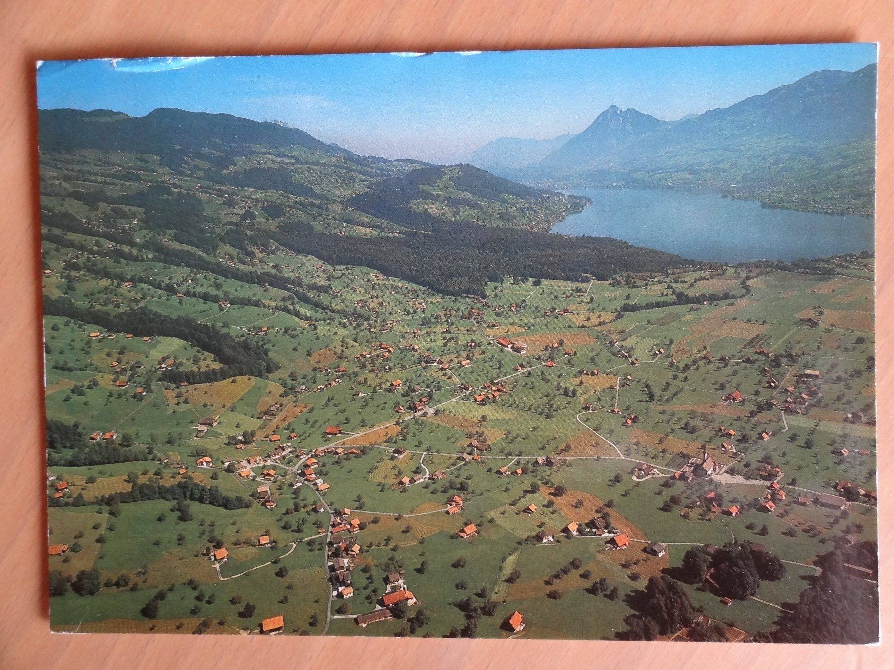 Cartoline postali: Grossteil / Giswil - 1991 – Usato da St Léonard venduto da Riglin