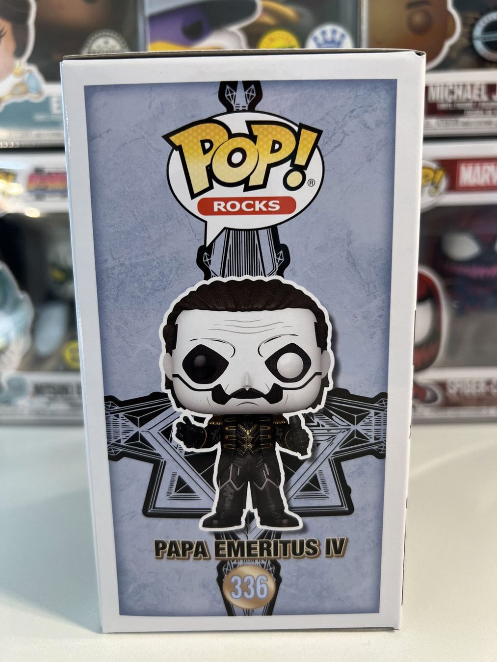 Funko Statuette: Funko POP! Rocks Ghost Papa Emeritus IV – Nuovo e nell'imballaggio originale da Le Mouret venduto da perfectbijou 1