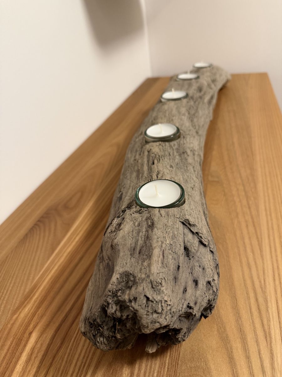 Tutte le decorazioni: Schwemmholz mit Kerzen – Nuovo e nell'imballaggio originale da Winterthur venduto da Pilzchen 6