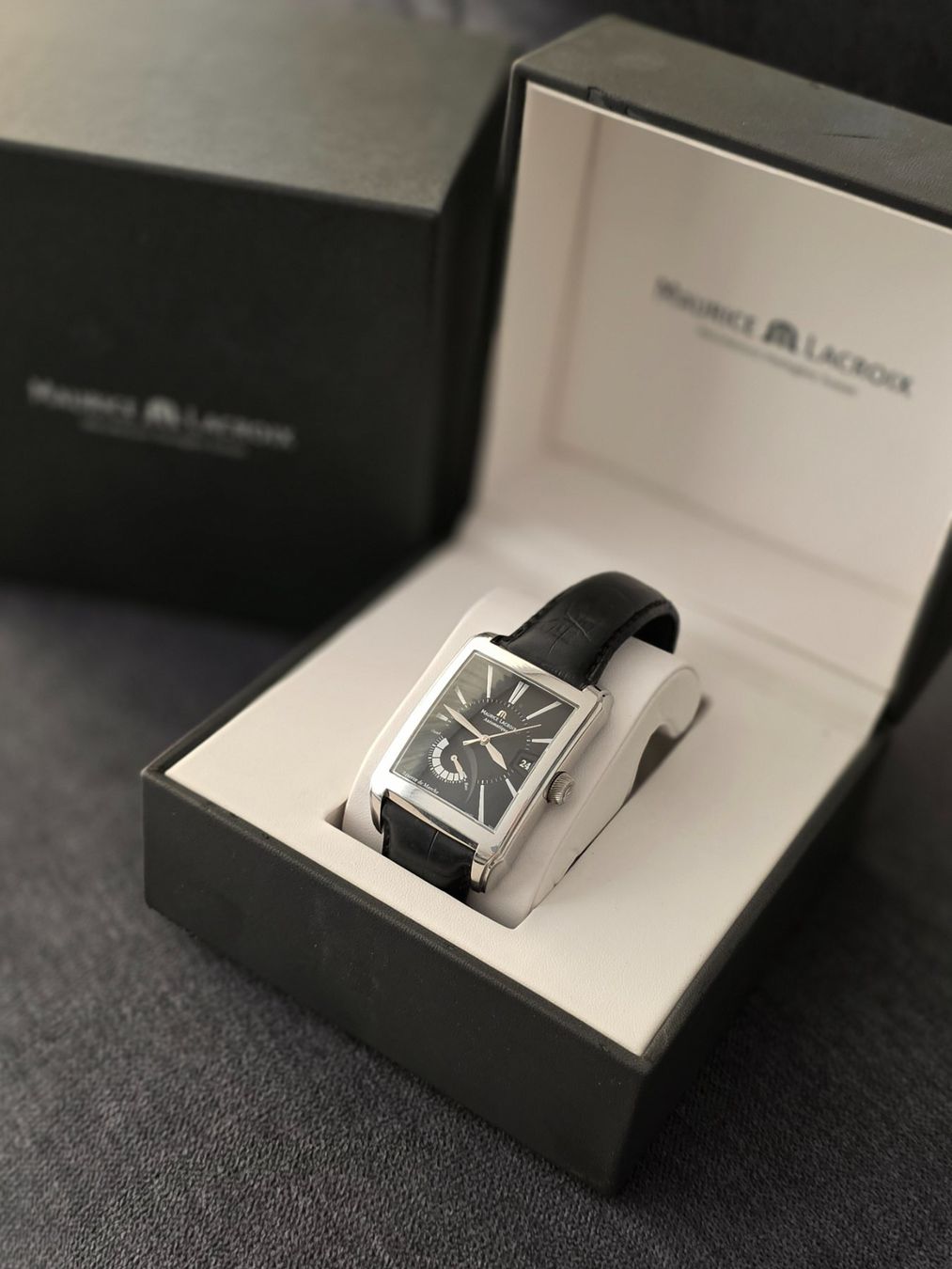 Maurice Lacroix Orologi: MAURICE LACROIX, PONTOS RECTANGULAIRE – Usato da Strengelbach venduto da PiMiMa 3