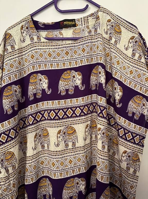 Tuniche: Indische Tunika /Sommer Kleid  – Usato da Oberdiessbach venduto da shan26 3