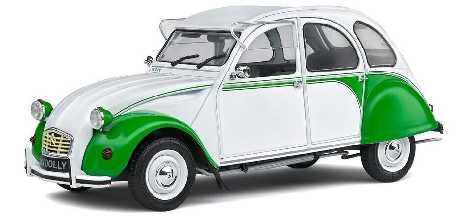 Citroën 2CV 6 Dolly 1982 weiss / grün 1:18 von Solido | Kaufen auf Ricardo