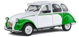 Citroën 2CV 6 Dolly 1982 weiss / grün      1:18 von Solido