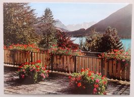 Blick vom Kurhaus Ländli, Oberägeri, auf den Aegerisee