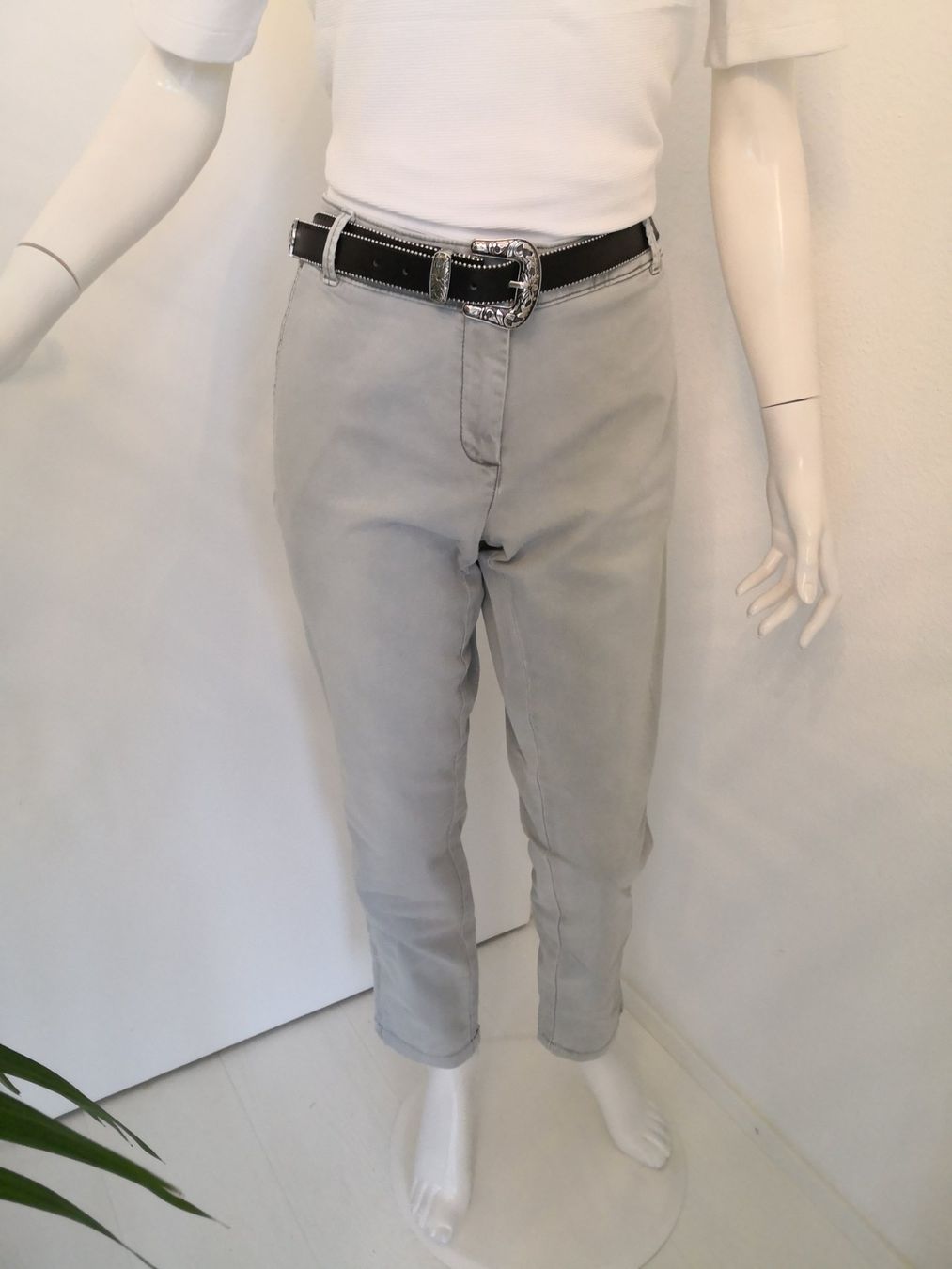 S.Oliver Hosen: 🤩S.OLIVER CHINO-HOSE HELLGRAU – Neu (gemäss Beschreibung) aus Olten von Naja-Twins-Twins 3