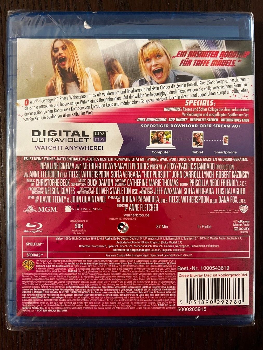 Alle DVDs: Miss Bodyguard – Neu und originalverpackt aus Zürich von Blu-ray_ZH 1