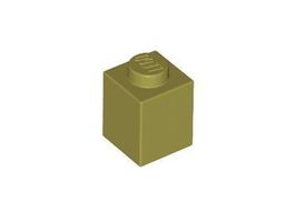 LEGO - 100x Olive Green Brick 1x1 - 3005 - NEW