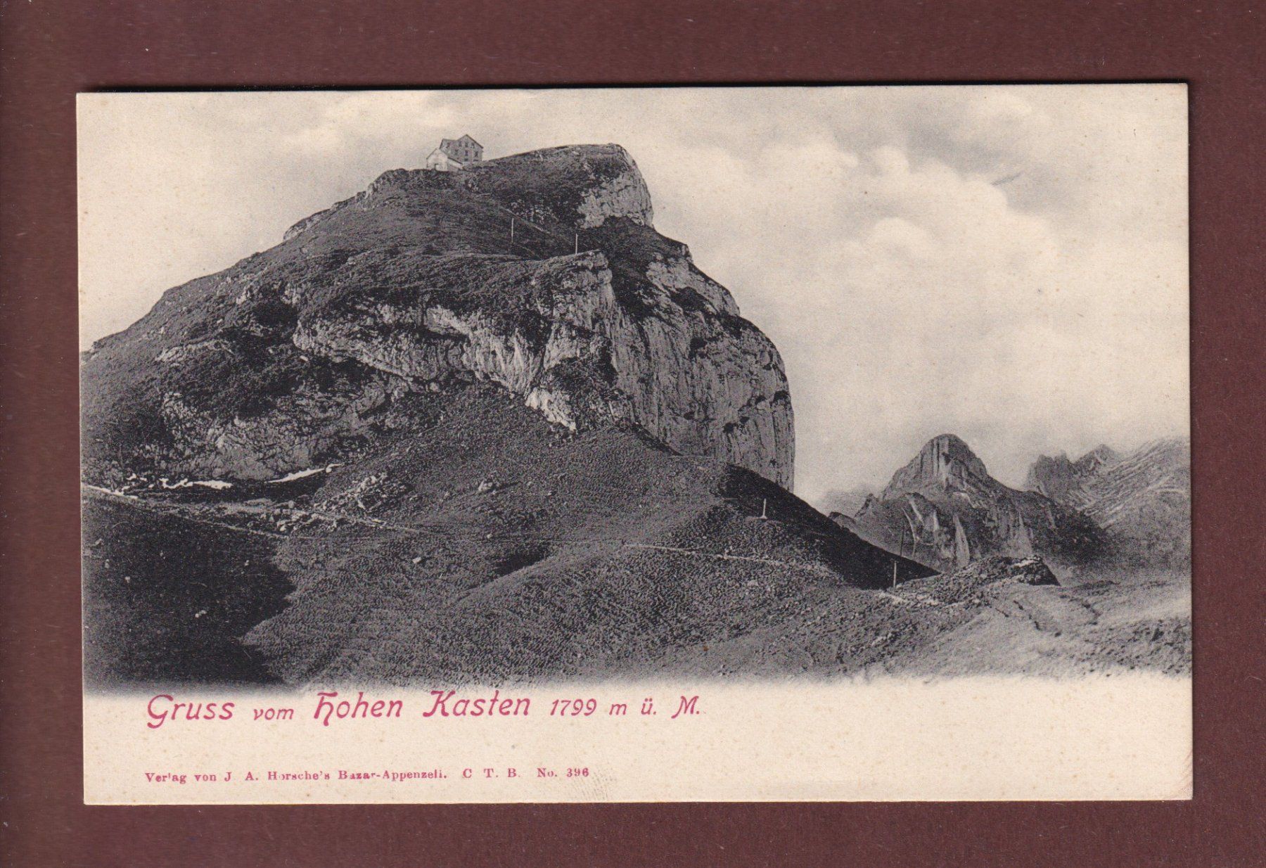Cartes postales: Gruss vom HOHEN KASTEN – D'occasion à Pully par nicecards-shop