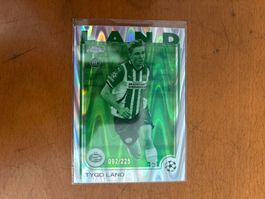 Tygo Land Topps Chrome PSV RC Karte092/225