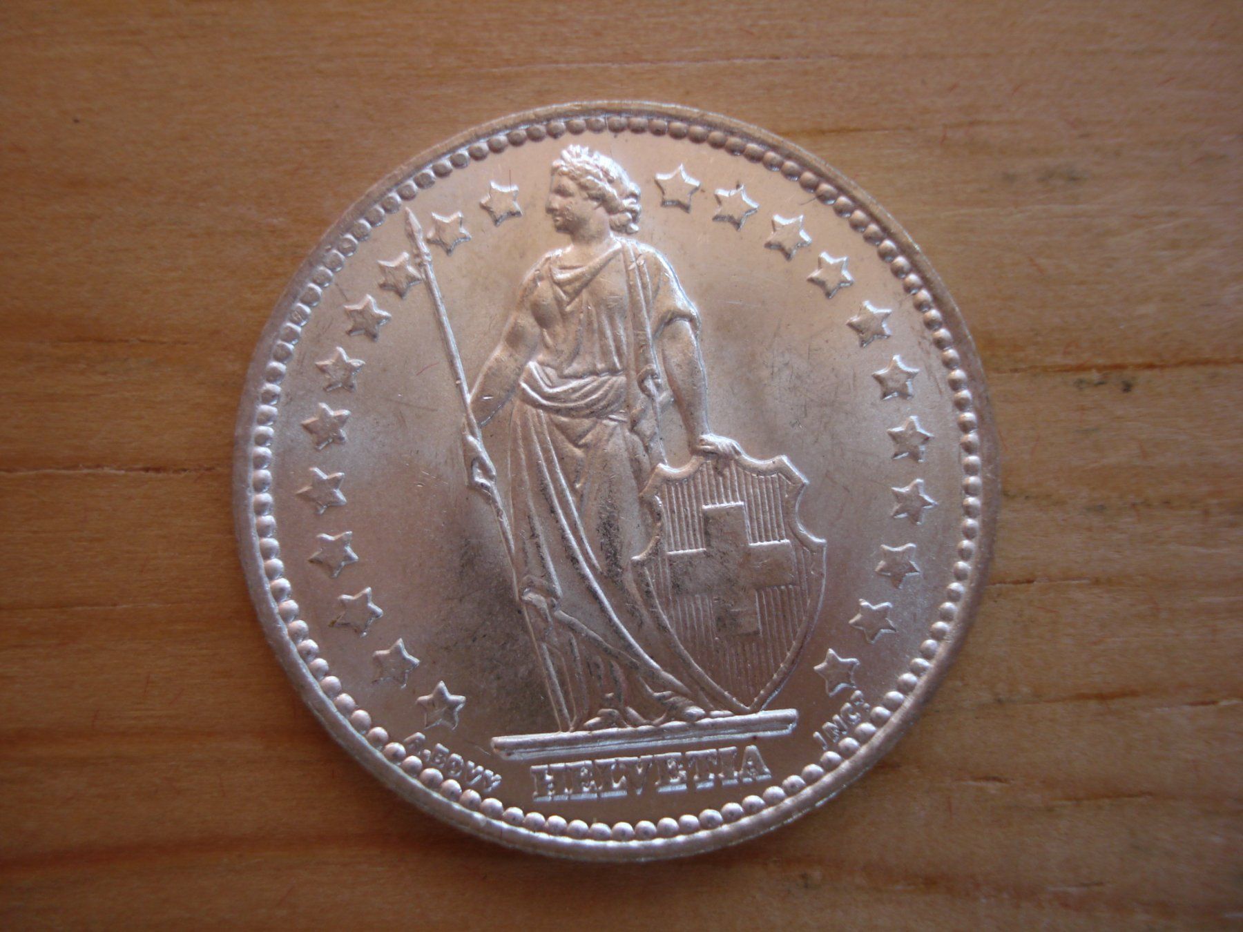 Tutti le monete: (C1) 1 Franken 1952 STGL – Usato da Erlach venduto da Net-Coins 1