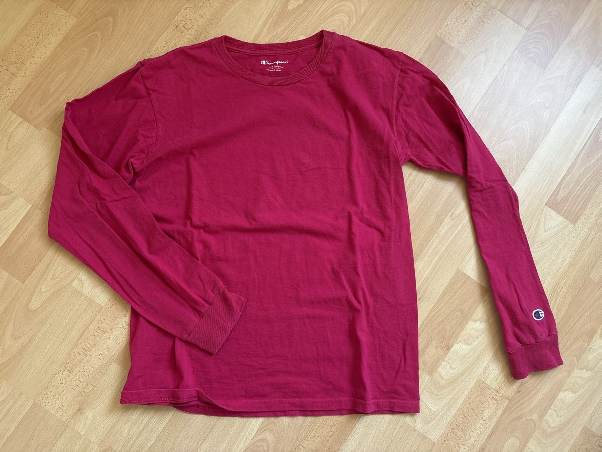 Champion T-shirt: Langarmshirt Champion pink – Nuovo (secondo la descrizione) da Bülach venduto da emi_s5h5