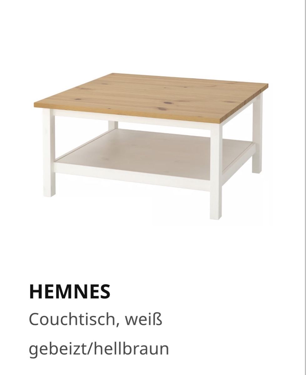Tables: HEMNES Cochtisch – Neuf (Voir description) à Volketswil par Fetuccini55