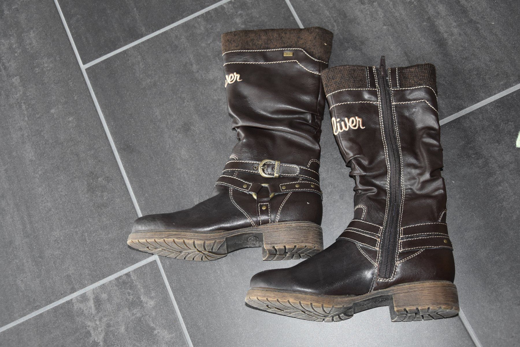 Chaussures filles: Winterstiefel, s.Oliver, Gr. 33, Neu – Neuf avec emballage d'origine à Sins par dsto 1