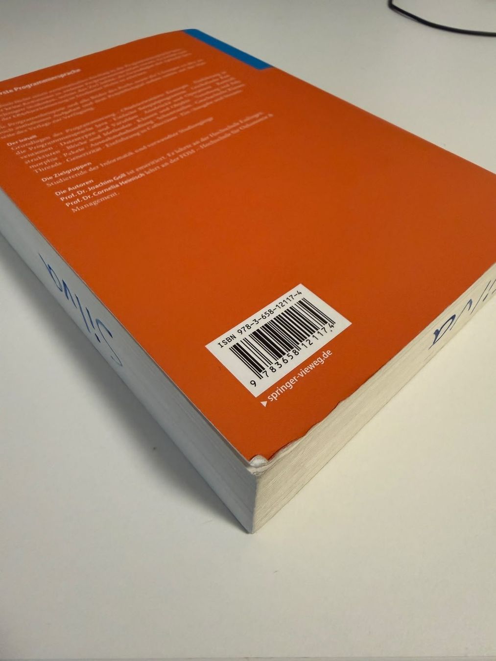 Livres: Java als erste Programmiersprache – 8. Auflage – D'occasion à Oberengstringen par lsilva99 1