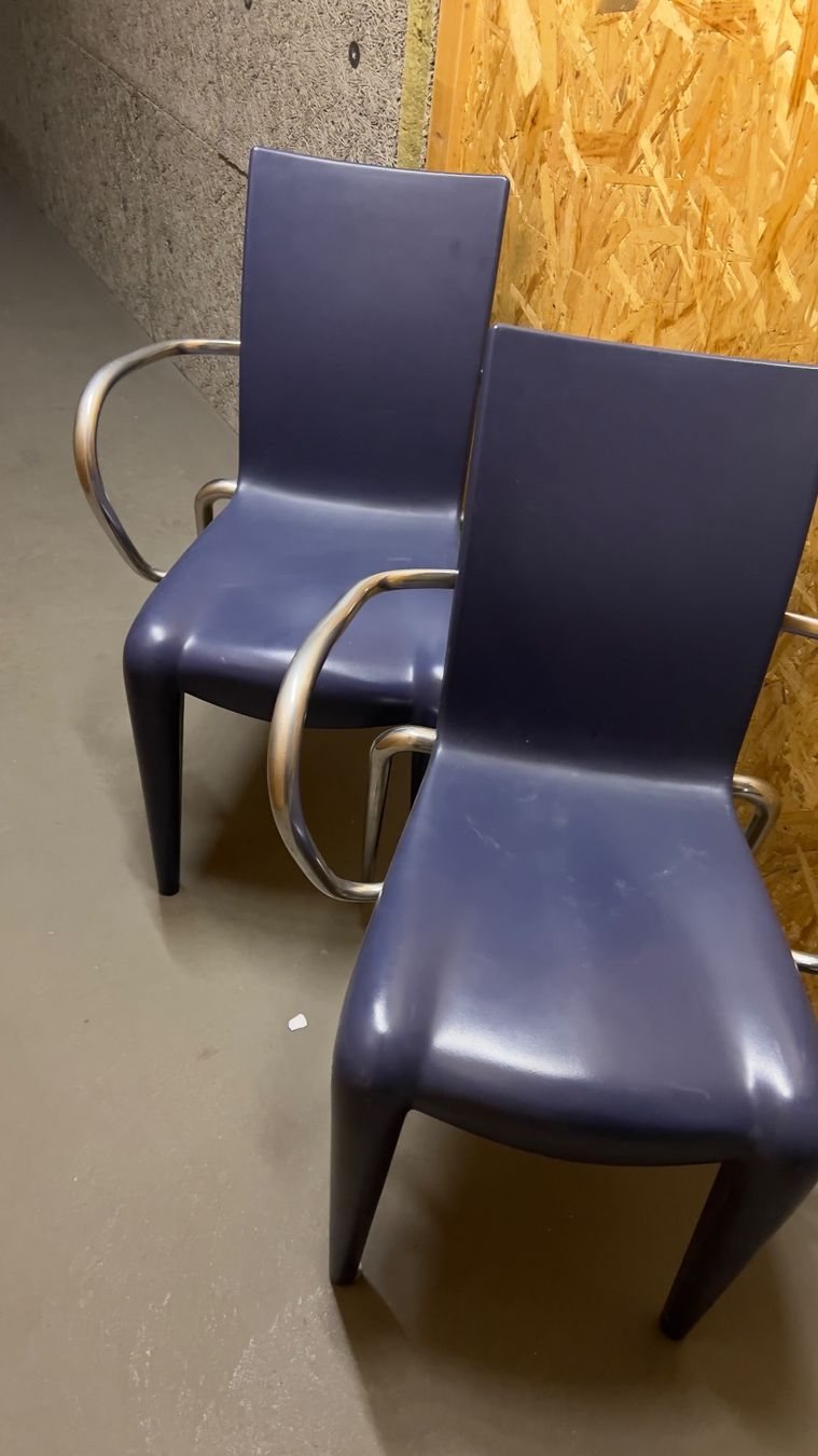 Vitra Sedie: 2 Chaise Vitra Louis 20 by Philippe Starck – Usato da Sion venduto da ROBY_ROBY_ROBY 1
