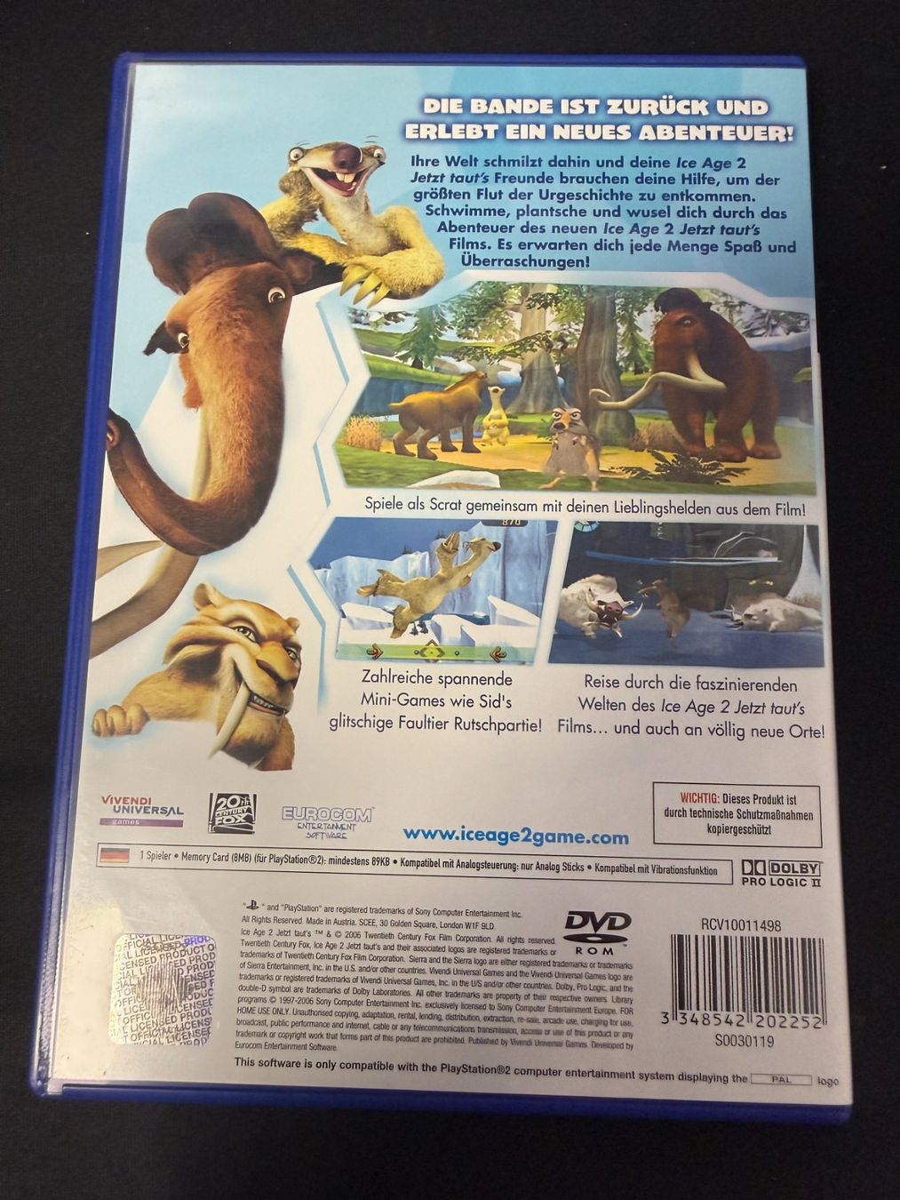 Sony Spiele: L'Age de Glace 2 - PS2 – Gebraucht aus Pont-de-la-Morge von Darfal 2