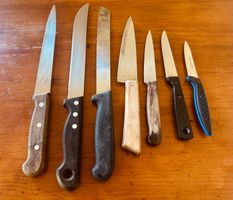 7 gebrauchte Messer